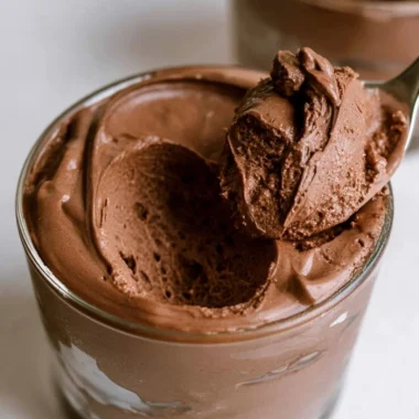 Delicious and creamy chocolate mousse served in elegant dessert cups
